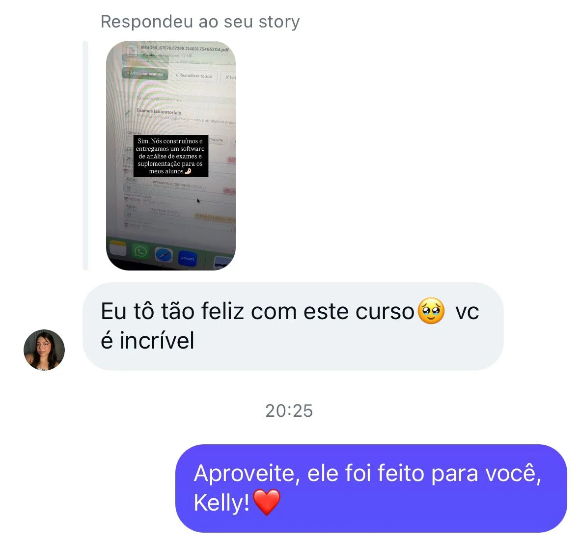 Depoimento Kelly